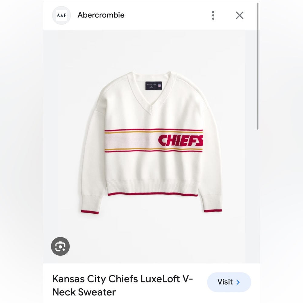 Kansas City Chiefs - Abercrombie & NFL official collab